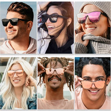 Load image into Gallery viewer, Square Polarized Sunglasses Fashion One-piece Lens