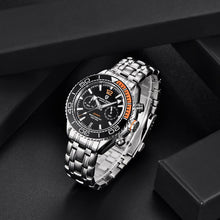 Load image into Gallery viewer, PAGANI DESIGN Stainless Steel Men Quartz Wristwatches Waterproof 100m Sapphire Glass