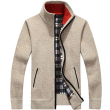 Load image into Gallery viewer, Winter Thick Knitted Sweater Coat Cardigan Fleece Full Zip