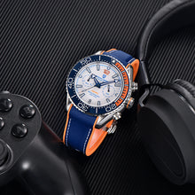 Load image into Gallery viewer, PAGANI DESIGN Stainless Steel Men Quartz Wristwatches Waterproof 100m Sapphire Glass