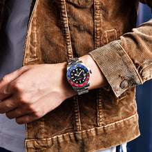 Load image into Gallery viewer, PAGANI DESIGN New Luxury Men Mechanical Wristwatch Stainless Steel GMT Watch Top Brand Sapphire Glass