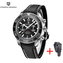 Load image into Gallery viewer, PAGANI DESIGN Stainless Steel Men Quartz Wristwatches Waterproof 100m Sapphire Glass