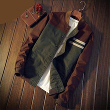 Load image into Gallery viewer, Fashion Slim Casual Jackets Male Outerwear
