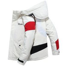 Load image into Gallery viewer, Winter Jacket Mens Quality Thermal Thick Coat Snow blue Parka Warm Outwear