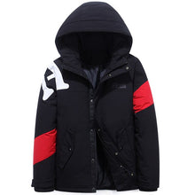 Load image into Gallery viewer, Winter Jacket Mens Quality Thermal Thick Coat Snow blue Parka Warm Outwear