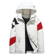Load image into Gallery viewer, Winter Jacket Mens Quality Thermal Thick Coat Snow blue Parka Warm Outwear