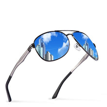 Load image into Gallery viewer, New Design Aluminum Sunglasses Men Square Driving Travel Polarized S