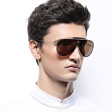 Load image into Gallery viewer, New Vintage Sunglasses Men Fashion Pilot Glasses Shades Brown