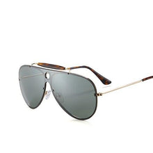 Load image into Gallery viewer, New Vintage Sunglasses Men Fashion Pilot Glasses Shades Brown