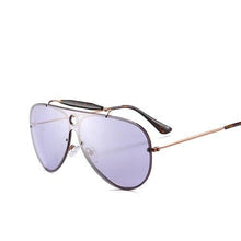 Load image into Gallery viewer, New Vintage Sunglasses Men Fashion Pilot Glasses Shades Brown