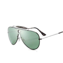 Load image into Gallery viewer, New Vintage Sunglasses Men Fashion Pilot Glasses Shades Brown