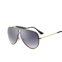 Load image into Gallery viewer, New Vintage Sunglasses Men Fashion Pilot Glasses Shades Brown