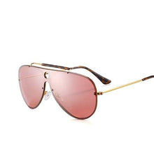 Load image into Gallery viewer, New Vintage Sunglasses Men Fashion Pilot Glasses Shades Brown