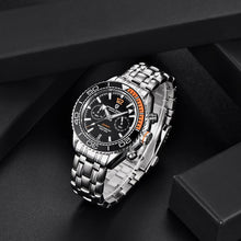 Load image into Gallery viewer, PAGANI DESIGN Stainless Steel Men Quartz Wristwatches Waterproof 100m Sapphire Glass
