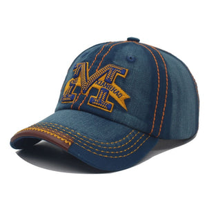 Denim Jeans Vintage Men Baseball Cap Snapback Caps