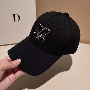 C-Letter Embroidered Baseball Cap Fashion Couple Snapback Sun