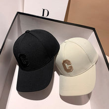 Load image into Gallery viewer, C-Letter Embroidered Baseball Cap Fashion Couple Snapback Sun
