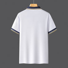 Load image into Gallery viewer, Polo Shirt Short Sleeve Solid White Black Brand Fashion Clothes For Men Oversize 6XL 7XL 8XL
