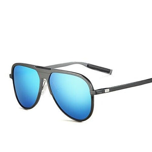 New Aluminum Sunglasses Men Polarized Mirror