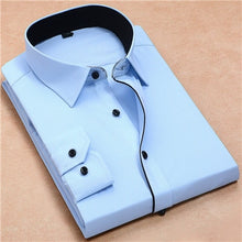 Load image into Gallery viewer, Men&#39;s Shirt Fashion Causal Long Sleeved Dress Social Business

