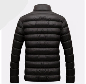 Parka Autumn Winter Warm Outwear Slim Mens Coats Casual Windbreaker