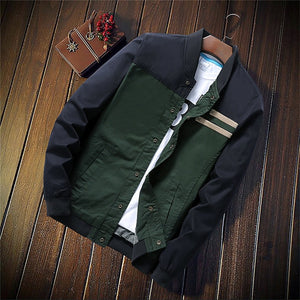 Fashion Slim Casual Jackets Male Outerwear