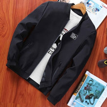 Load image into Gallery viewer, Bomber Zipper Jacket Winter Fleece Warm Coats Casual Streetwear
