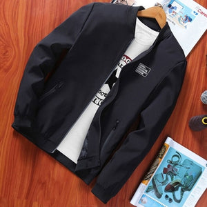 Bomber Zipper Jacket Winter Fleece Warm Coats Casual Streetwear