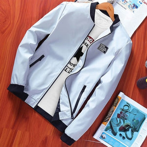 Bomber Zipper Jacket Winter Fleece Warm Coats Casual Streetwear