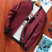 Load image into Gallery viewer, Bomber Zipper Jacket Winter Fleece Warm Coats Casual Streetwear
