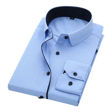 Load image into Gallery viewer, Men&#39;s Shirt Long Sleeve Causal Formal Business Dress
