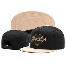 Load image into Gallery viewer, Men&#39;s Brooklyn Embroidered Baseball Cap Spring Summer Snapback Cotton
