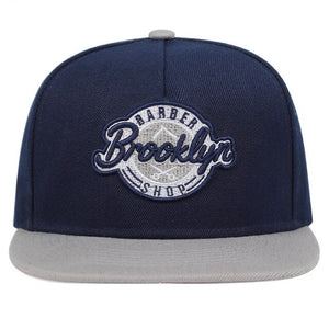 Men's Brooklyn Embroidered Baseball Cap Spring Summer Snapback Cotton