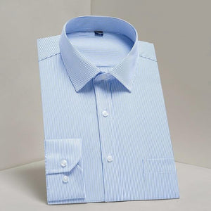 Men's Shirt Long Sleeve Causal Formal Business Dress