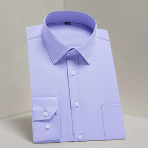 Men's Shirt Long Sleeve Causal Formal Business Dress