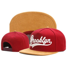 Load image into Gallery viewer, Men&#39;s Brooklyn Cap Snapback Casual Sun Baseball Hat
