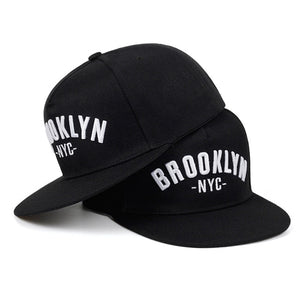 Men's Brooklyn Cap Snapback Casual Sun Baseball Hat