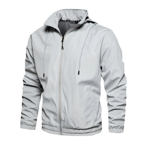 Men's Fashion Jackets and Coats Windbreaker Outdoors Clothes Casual Streetwear