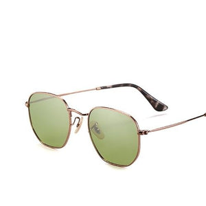 New Men Sunglasses Polarized Vintage Square Retro